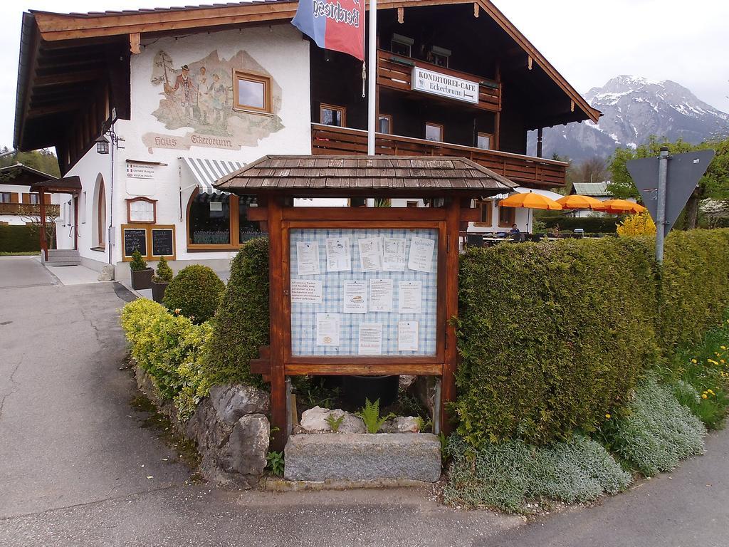 Cafe Pension Eckerbrunn Шёнау-ам-Кёнигсзе Экстерьер фото