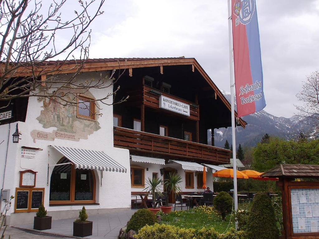 Cafe Pension Eckerbrunn Шёнау-ам-Кёнигсзе Экстерьер фото
